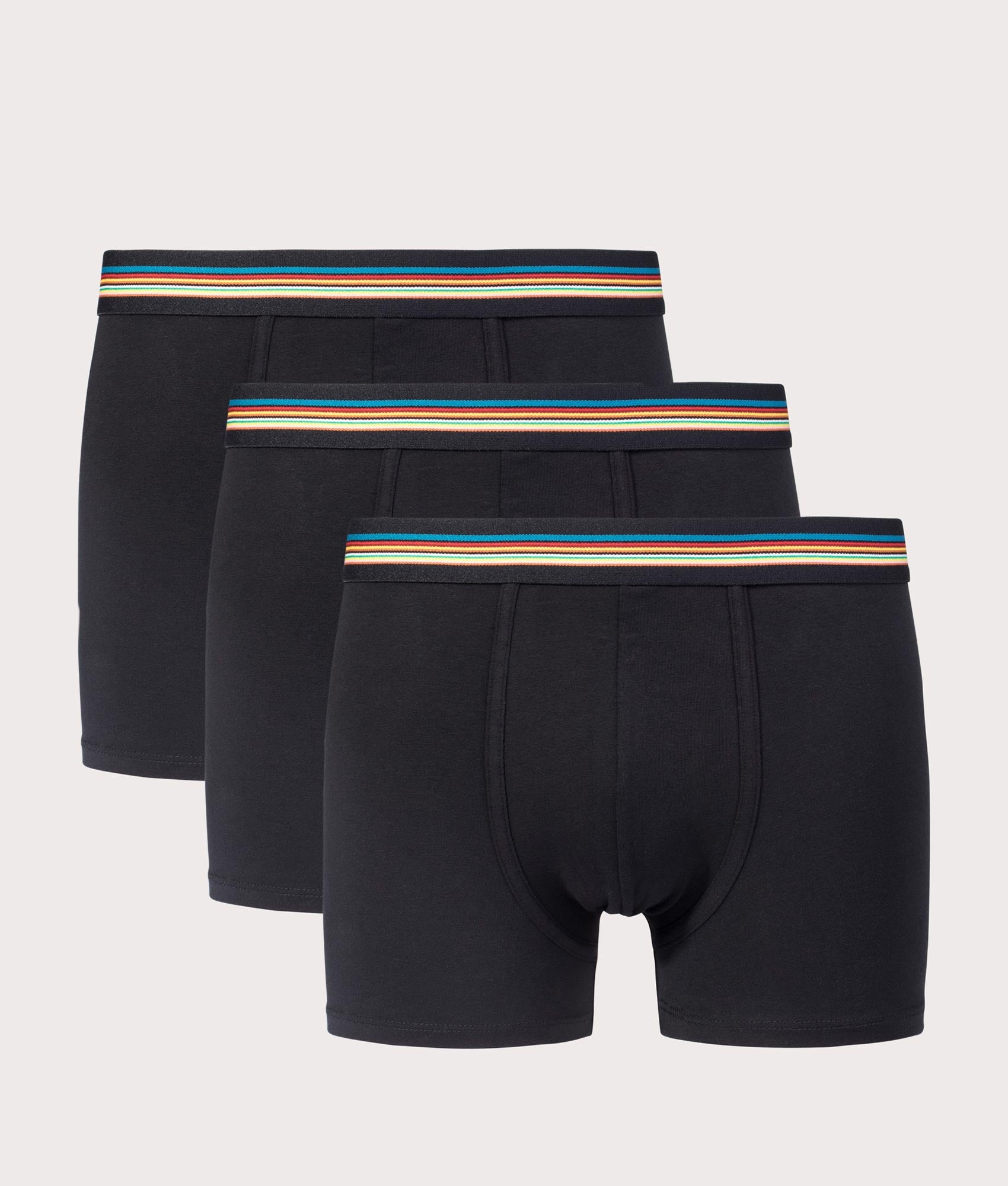 3 Pack Black Trunks